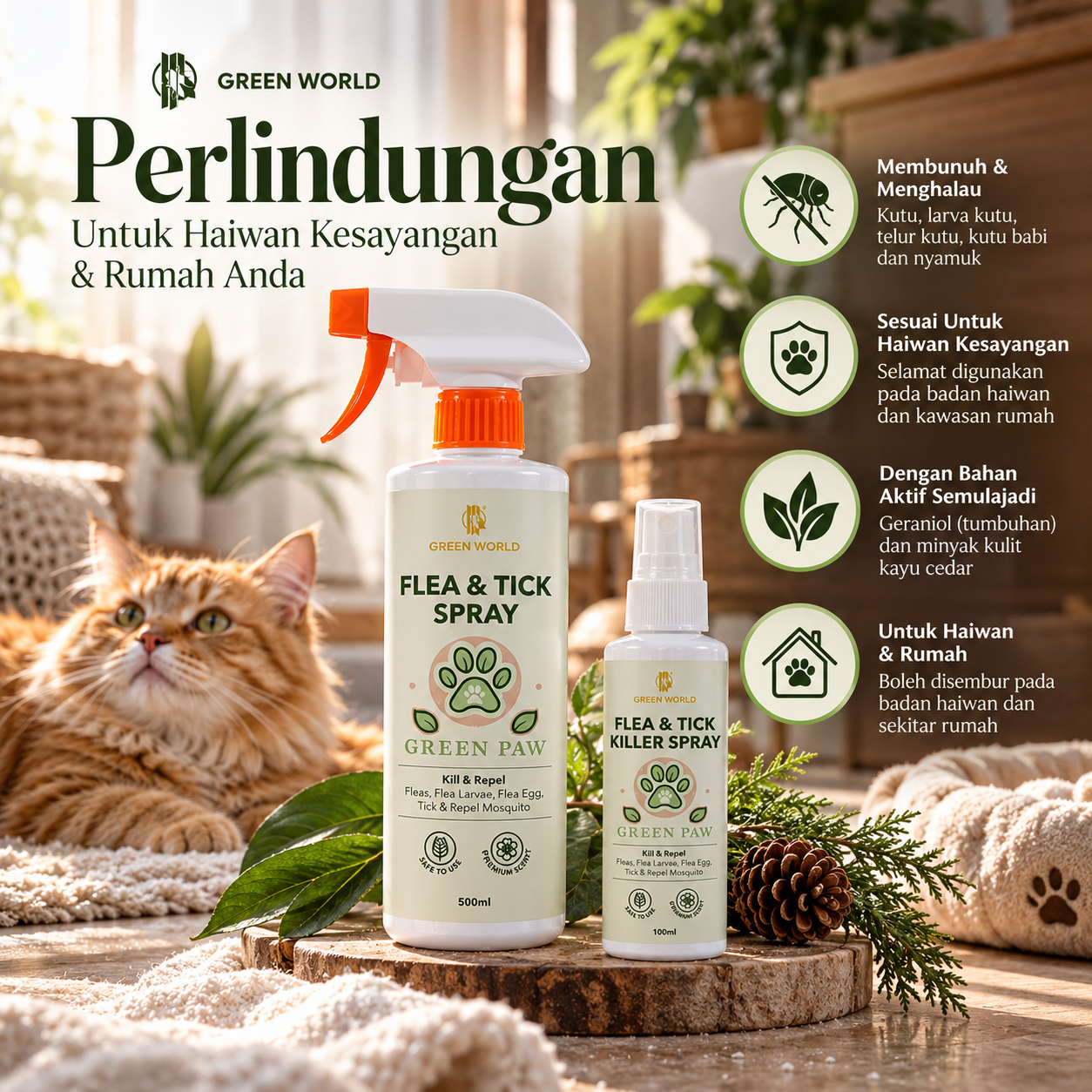 Pengenalan Green World Spray